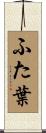 ふた葉 Scroll