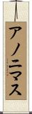 アノニマス Scroll