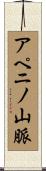 アペニノ山脈 Scroll