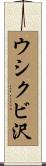 ウシクビ沢 Scroll