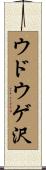 ウドウゲ沢 Scroll