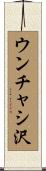 ウンチャシ沢 Scroll