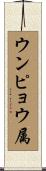 ウンピョウ属 Scroll