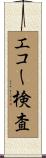 エコー検査 Scroll