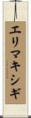 エリマキシギ Scroll