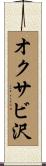 オクサビ沢 Scroll