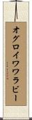 オグロイワワラビー Scroll