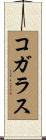 コガラス Scroll
