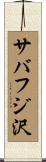 サバフジ沢 Scroll
