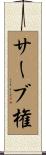 サーブ権 Scroll