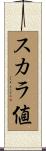 スカラ値 Scroll