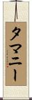 タマニー Scroll