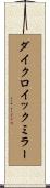 ダイクロイックミラー Scroll