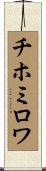 チホミロワ Scroll