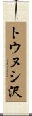 トウヌシ沢 Scroll