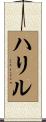 ハリル Scroll