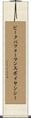 ピークパフォーマンスボイヤンシー Scroll