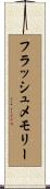 フラッシュ・メモリー Scroll