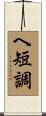 ヘ短調 Scroll