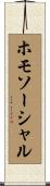 ホモソーシャル Scroll