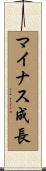マイナス成長 Scroll