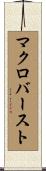 マクロバースト Scroll