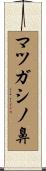 マツガシノ鼻 Scroll