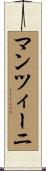 マンツィーニ Scroll