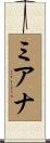 Miana Scroll