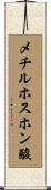 メチルホスホン酸 Scroll
