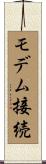 モデム接続 Scroll