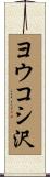ヨウコシ沢 Scroll