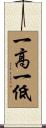 一高一低 Scroll