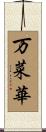 万菜華 Scroll