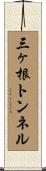 三ヶ根トンネル Scroll