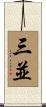 三並 Scroll