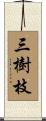 三樹枝 Scroll