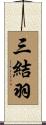 三結羽 Scroll