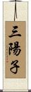 三陽子 Scroll