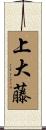 上大藤 Scroll