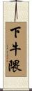 下牛隈 Scroll