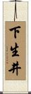 下生井 Scroll
