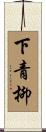 下青柳 Scroll