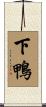 下鴨 Scroll
