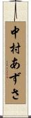 中村あずさ Scroll