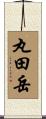 丸田岳 Scroll