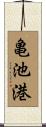 亀池港 Scroll