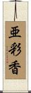 亜彩香 Scroll
