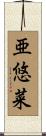亜悠菜 Scroll