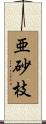 亜砂枝 Scroll